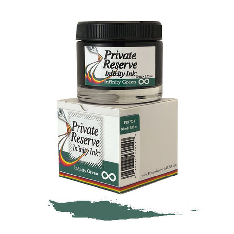 Private Reserve Ink, 60 ml ink bottle; Infinity Green (with E.C.O. formula)