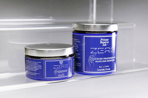 Private Reserve Ink Zero ink remover for cleaning fountain pen ink from hands safely and effectively