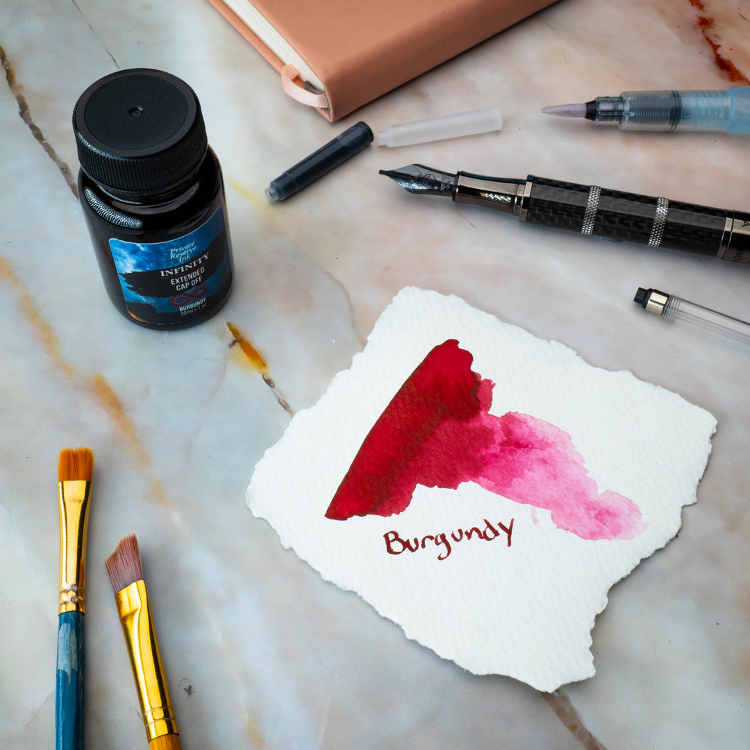 Infinity Burgundy (With ECO Formula) 30ml Ink Bottle – Private Reserve Ink