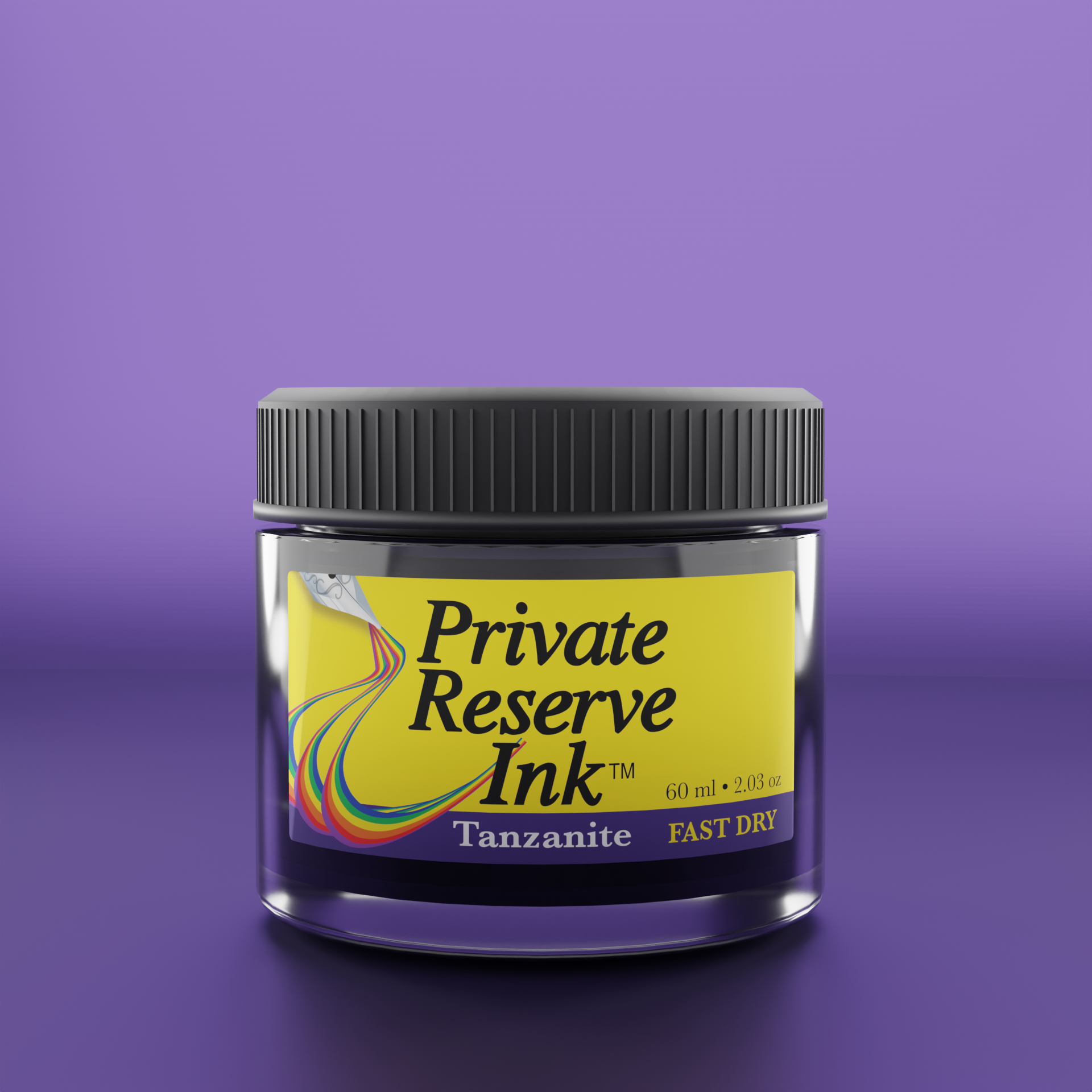 FAST DRY Tanzanite - 60ml ink bottle – Private Reserve Ink