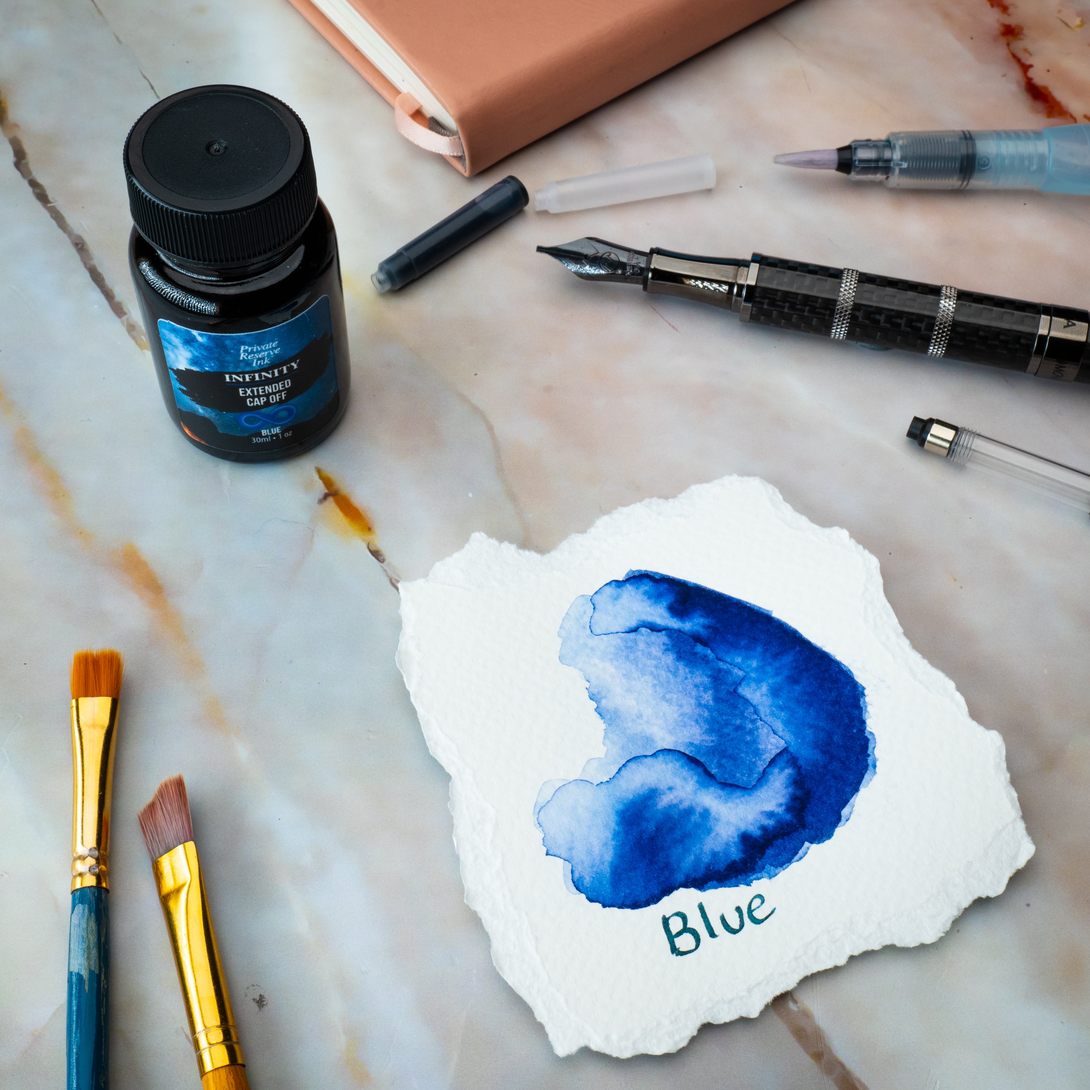 Infinity Blue/Black (With ECO Formula) 30ml Ink Bottle – Private