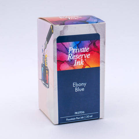 Private Reserve Ebony Blue - 30ml ink bottle
