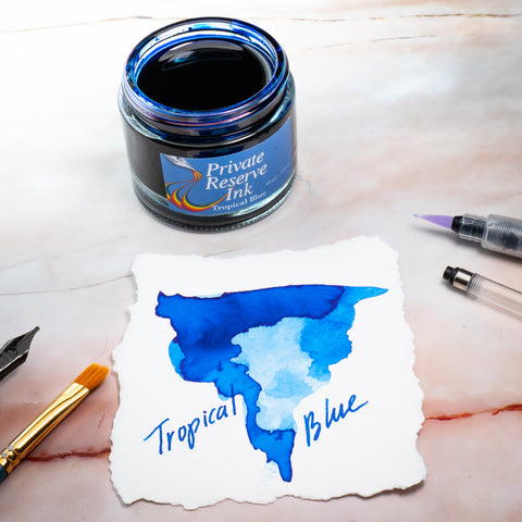 Private Reserve Ink, 60 ml ink bottle; Tropical Blue