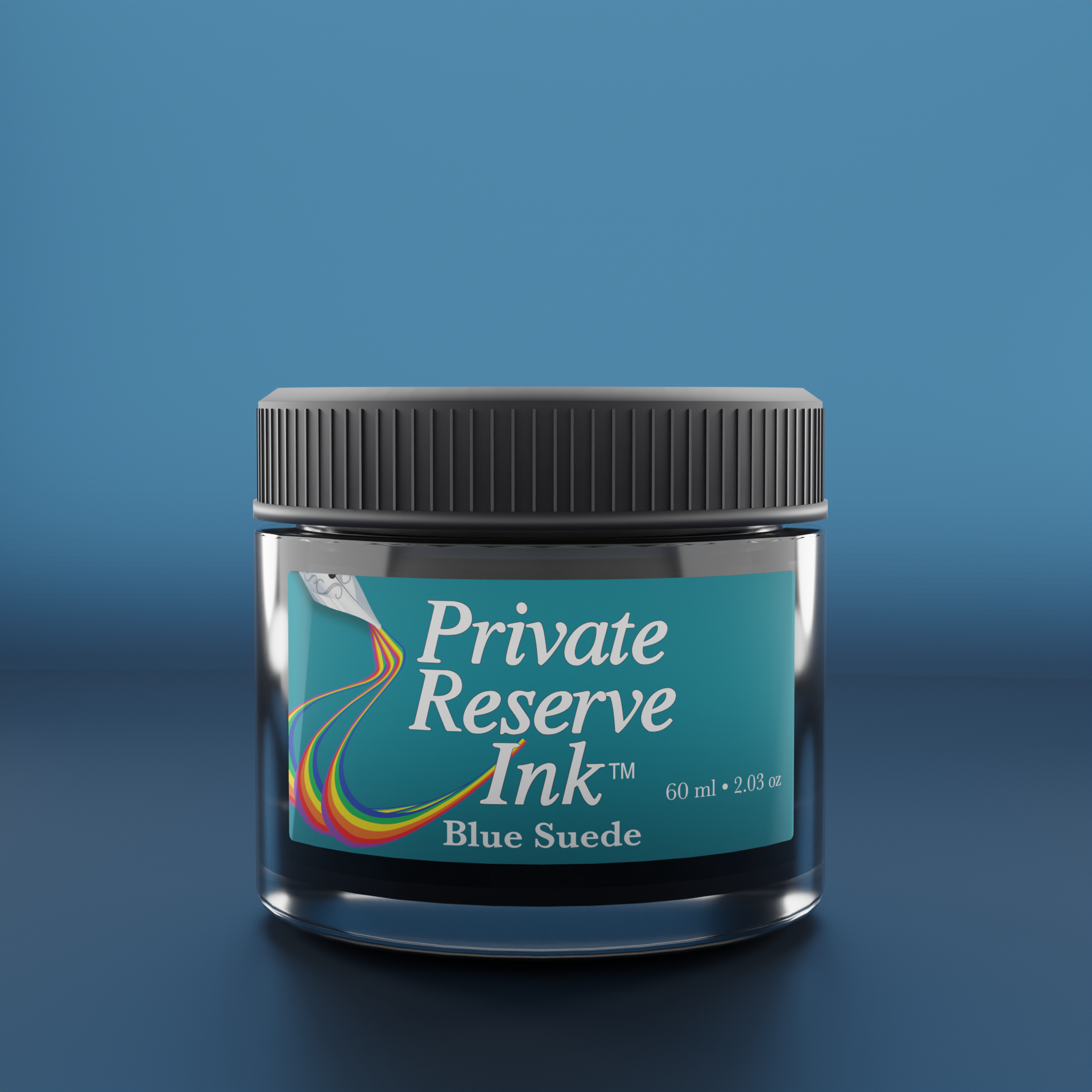 Blue Suede - 60ml ink bottle – Private Reserve Ink