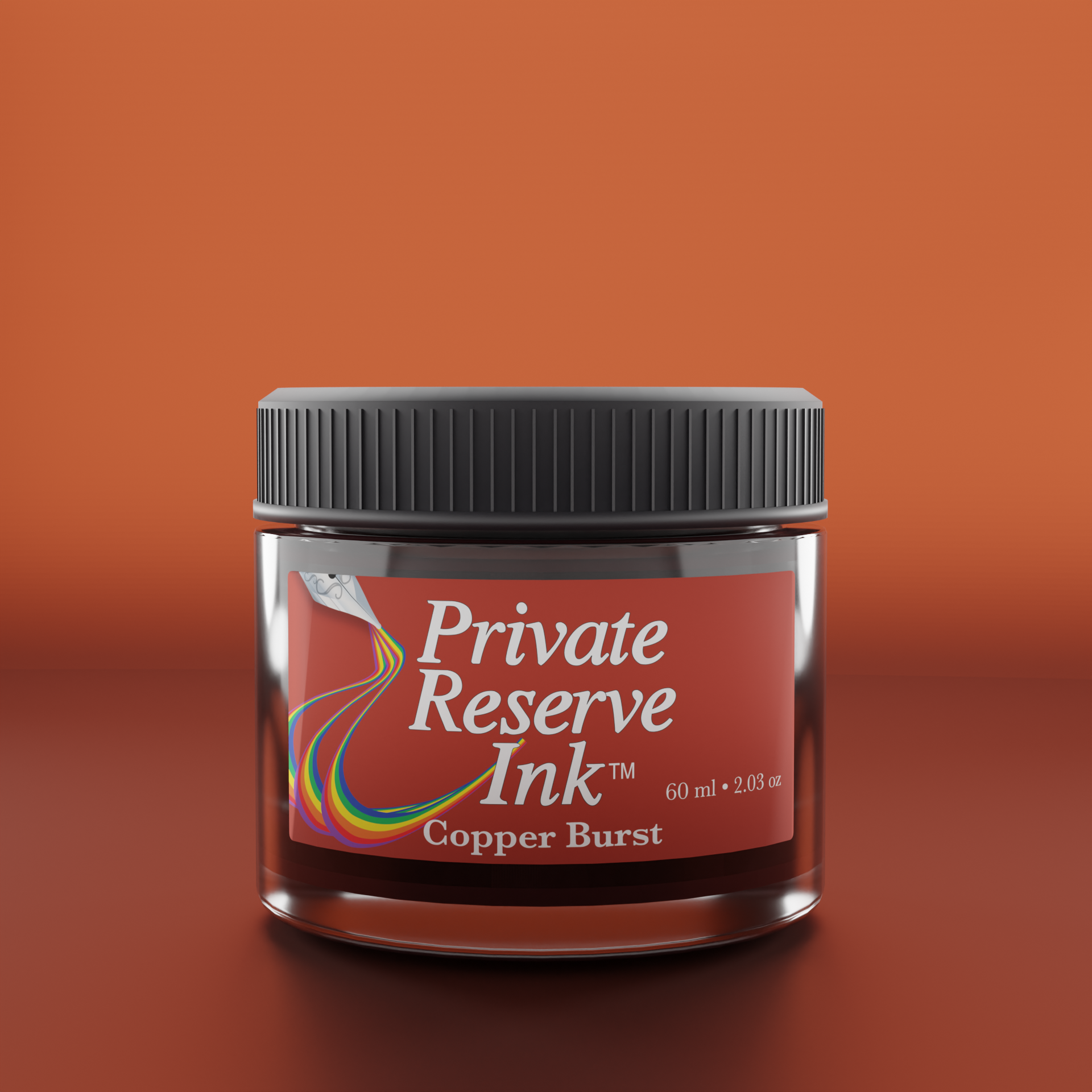 Copper Acetate Ink Copper Burst - 60ml ink bottle – Private Reserve Ink