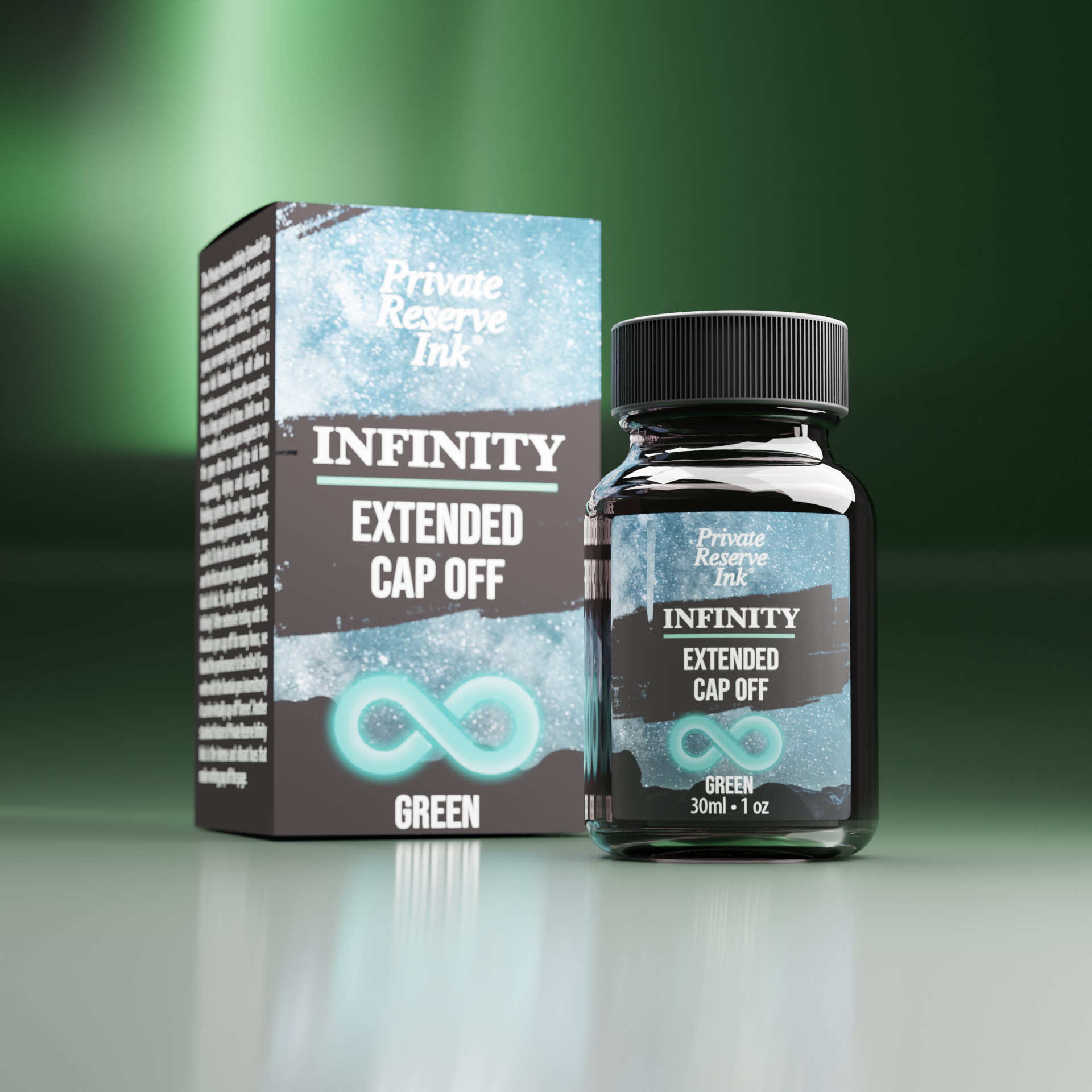 Infinity Green (With ECO Formula) 30ml Ink Bottle – Private Reserve Ink