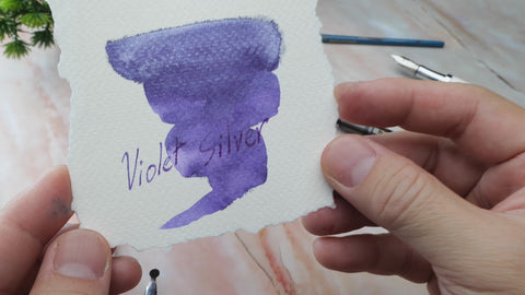 Pearlescent Violet-Silver - 60ml ink bottle