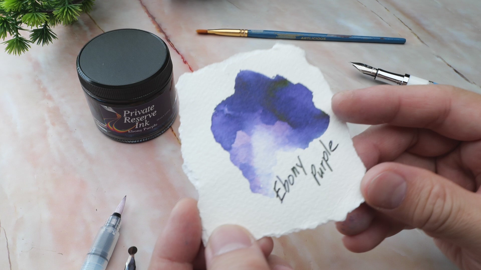 Private Reserve Ebony Purple 60ml Bottle – Private Reserve Ink