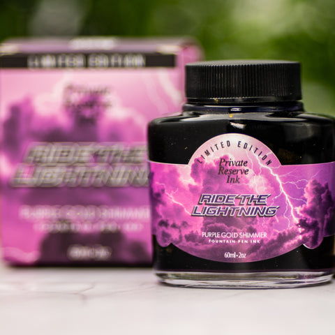 Private Reserve Ink, 60 ml ink bottle; Limited Edition Ride The Lightning